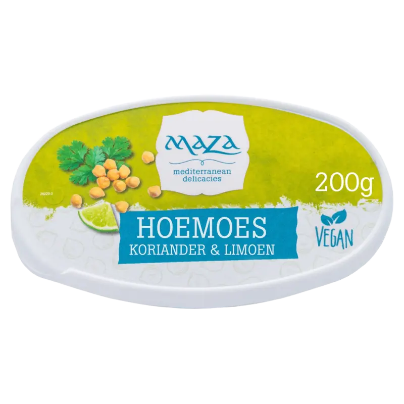 Maza Hoemoes koriander limoen