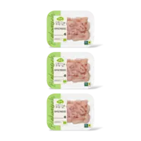 AH Biologisch Kipfiletreepjes 3-pack