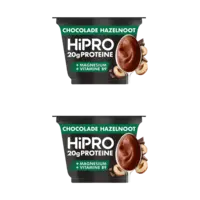 HiPRO Protein pudding choco hazelnoot 2-pack