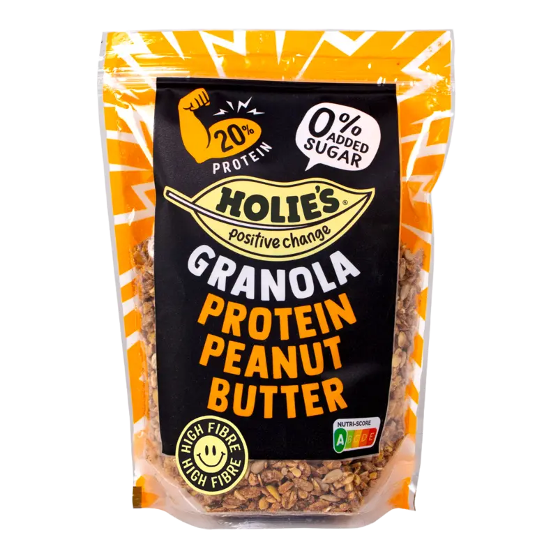 Holie's Granola protein peanut butter