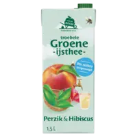 Van de Boom Troebele groene ijsthee perzik hibiscus