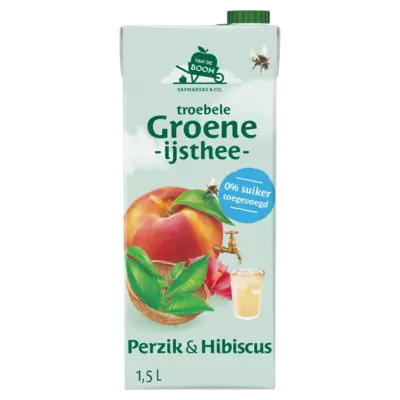 pdp-image-Van de Boom Troebele groene ijsthee perzik hibiscus