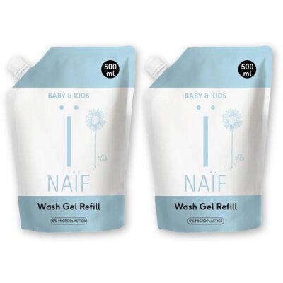 pdp-image-Naïf Baby & kids wash gel refill 2-pack