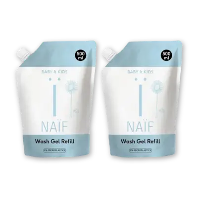 pdp-image-Naïf Baby & kids wash gel refill 2-pack