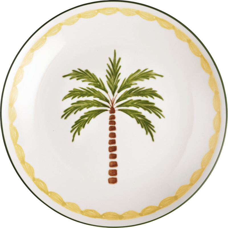 AH Dessert bord palmboom 21cm