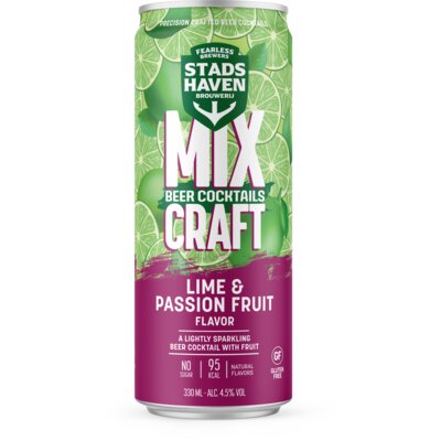 pdp-image-Stadshaven brouwerij Mixcraft lime & passion fruit flavour