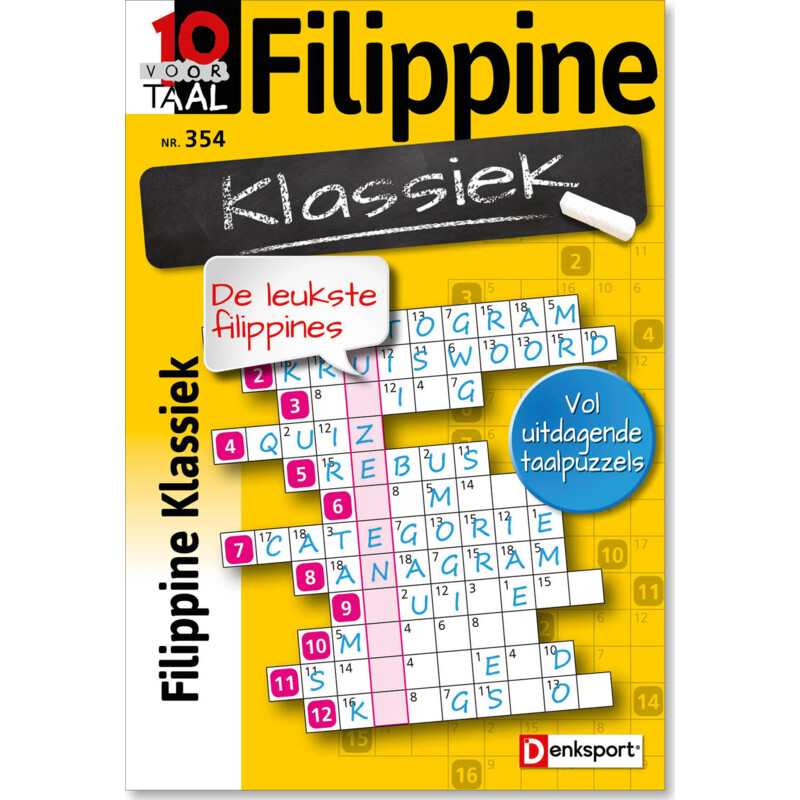 Een afbeelding van Denksport Dsp 10 v taal filippine klas