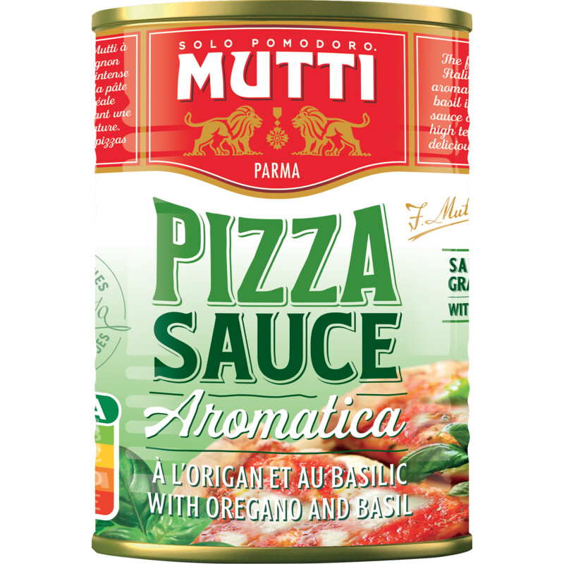 Een afbeelding van Mutti Pizzasaus aromatica