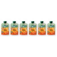 Organix Nutri vita sweet potato, apple 6m+ 6pack