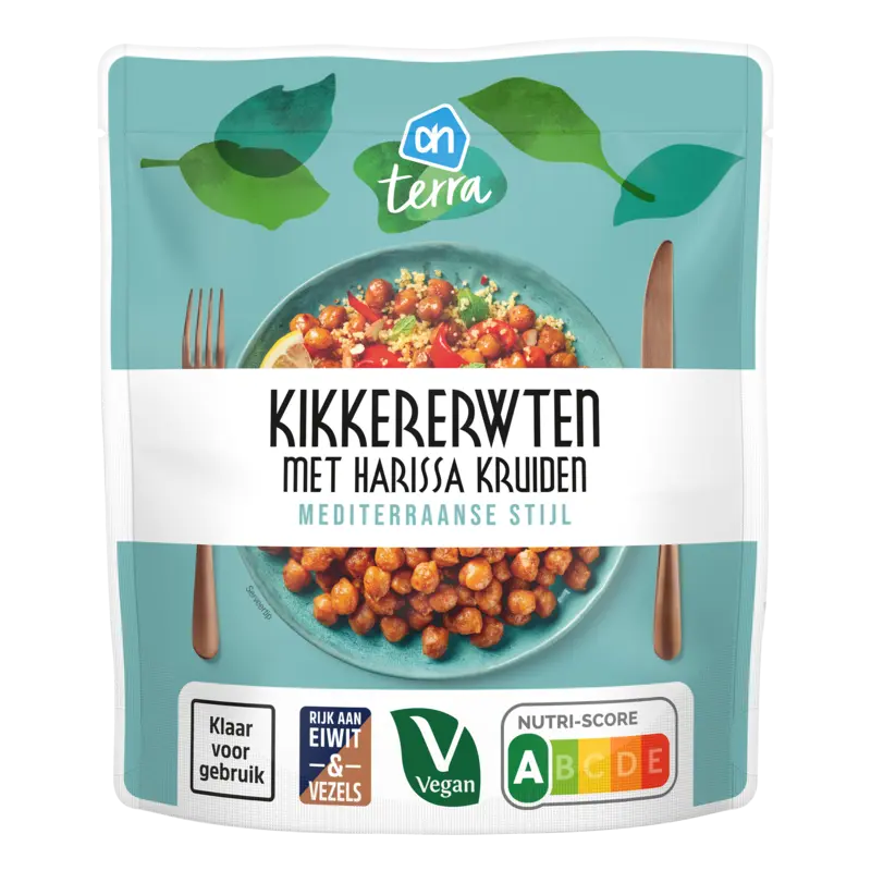 Kikkererwten met harissa kruiden
