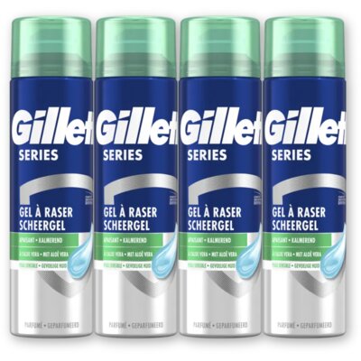pdp-image-Gillette Series gevoelige huid scheergel 4-pack