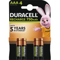 Duracell Rechargeable AAA-batterijen 750 mAh