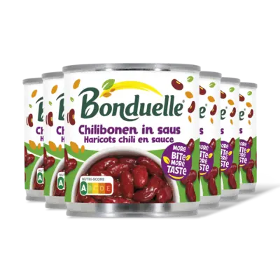 pdp-image-Bonduelle Chilibonen in saus 6-pack