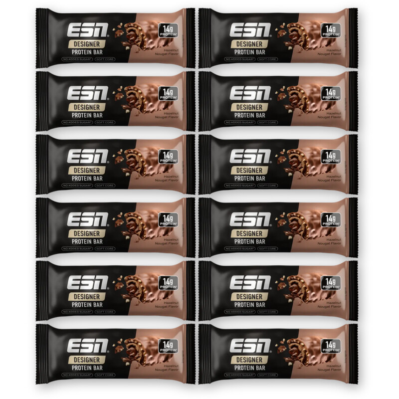 ESN Designer protein bar hazelnt nougat 12pk