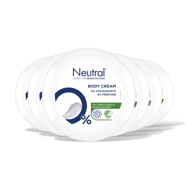 Neutral Body cream 6-pack