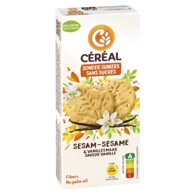 pdp-image-Céréal Sesam vanille koekjes zonder suiker sb