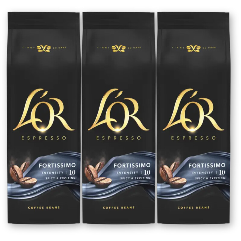 L'OR Espresso fortissimo koffiebonen 3-pack
