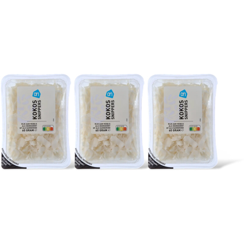 AH Kokossnippers 3-pack