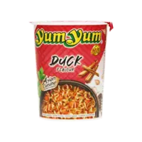 Yum Yum Duck flavour instant noodles
