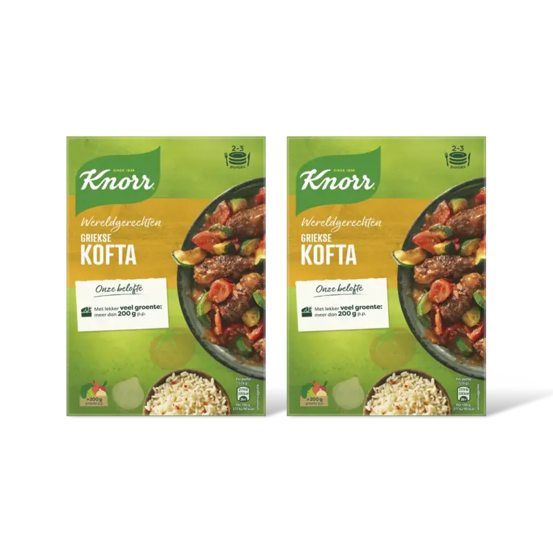 Knorr Wereldgerechten Griekse kofta 2-pack