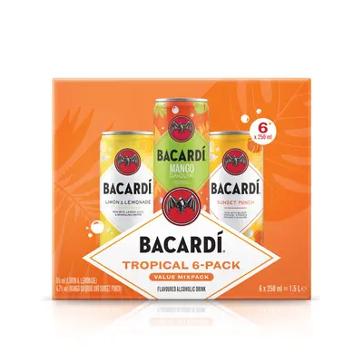 pdp-image-Bacardi Tropical mix value 6-pack