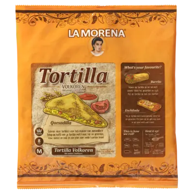 pdp-image-La Morena Volkoren tortilla's medium
