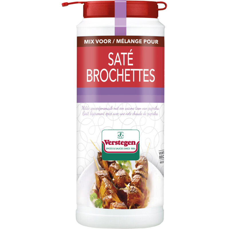 Een afbeelding van Verstegen Kruidenmix sate brochettes BEL