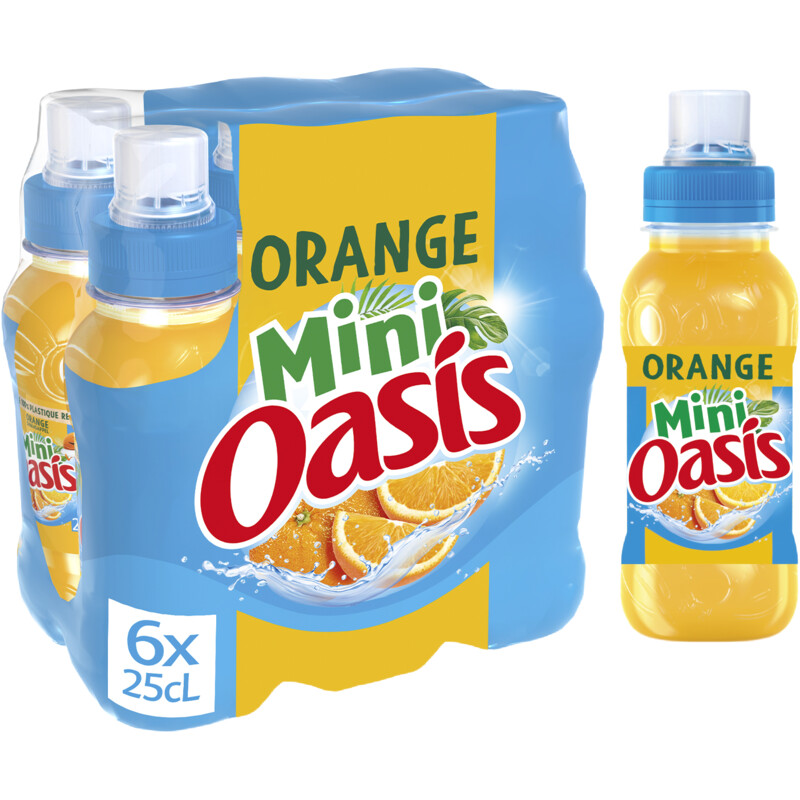 Een afbeelding van Oasis Orange 6-pack bel