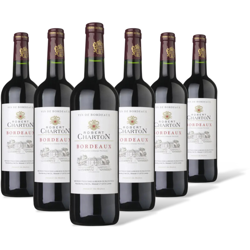 Robert Charton Bordeaux 6 flessen