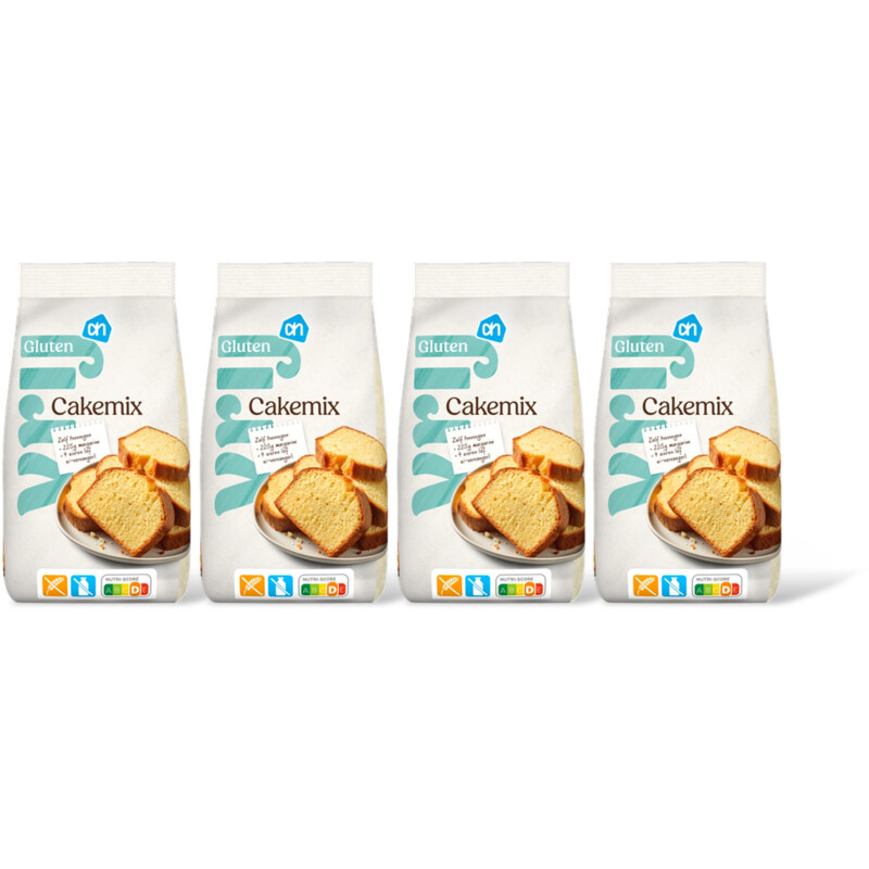 AH Glutenvrij Cakemix 4-pack