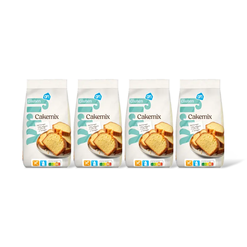 AH Glutenvrij Cakemix 4-pack