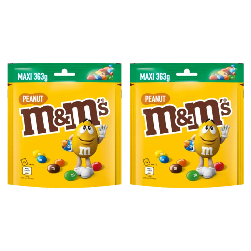 M&M'S Pinda chocolade maxi 2-pack