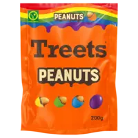Treets Peanuts rainbow