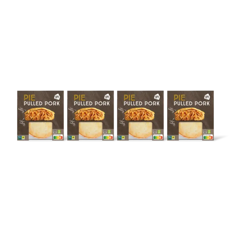 AH Pie pulled pork 4-pack