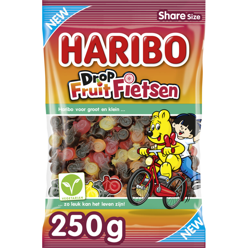 Haribo Drop fruit fietsen