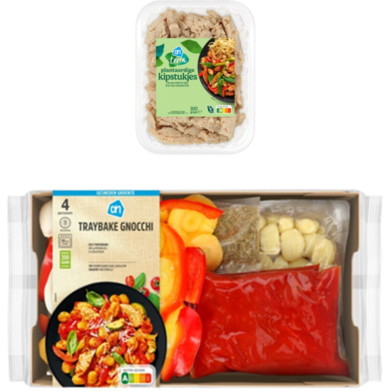 Een afbeelding van AH Vega Gesneden Gnocchi Verspakket