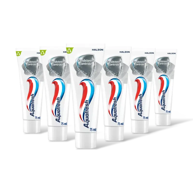 Aquafresh Tandsteen controle tandpasta 6-pack