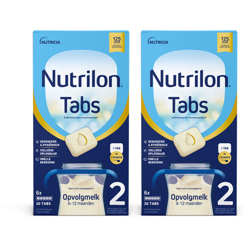 Nutrilon Tabs 2 Opvolgmelk 6m+ 2-pack
