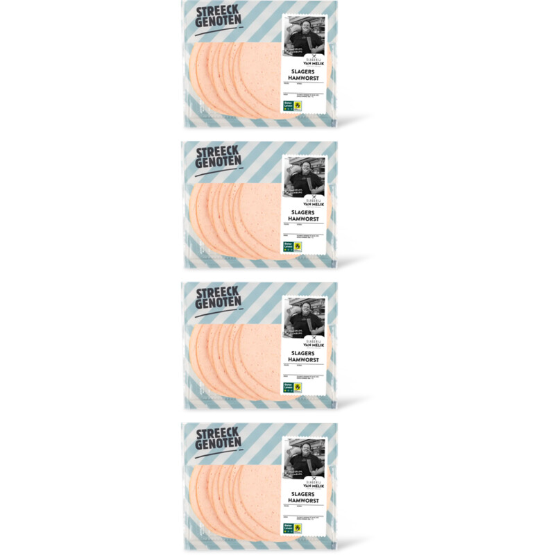 Streeckgenoten Slagers hamworst 4-pack