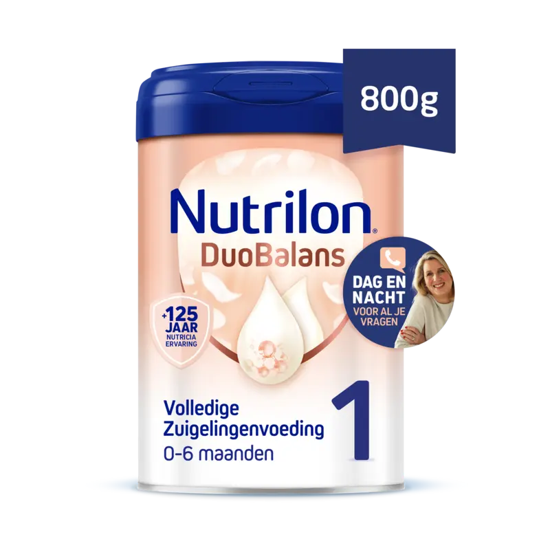 DuoBalans 1 Volledige Zuigelingenvoeding- Baby 0-6 Maanden