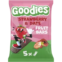 Goodies Strawberry & date fruit bars