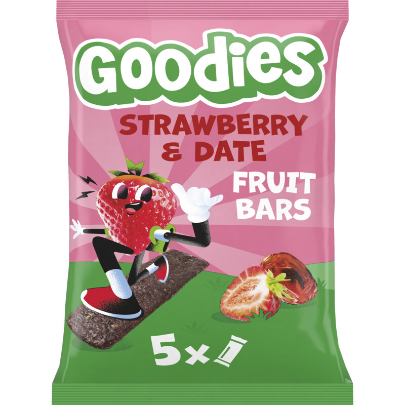 Strawberry & date fruit bars