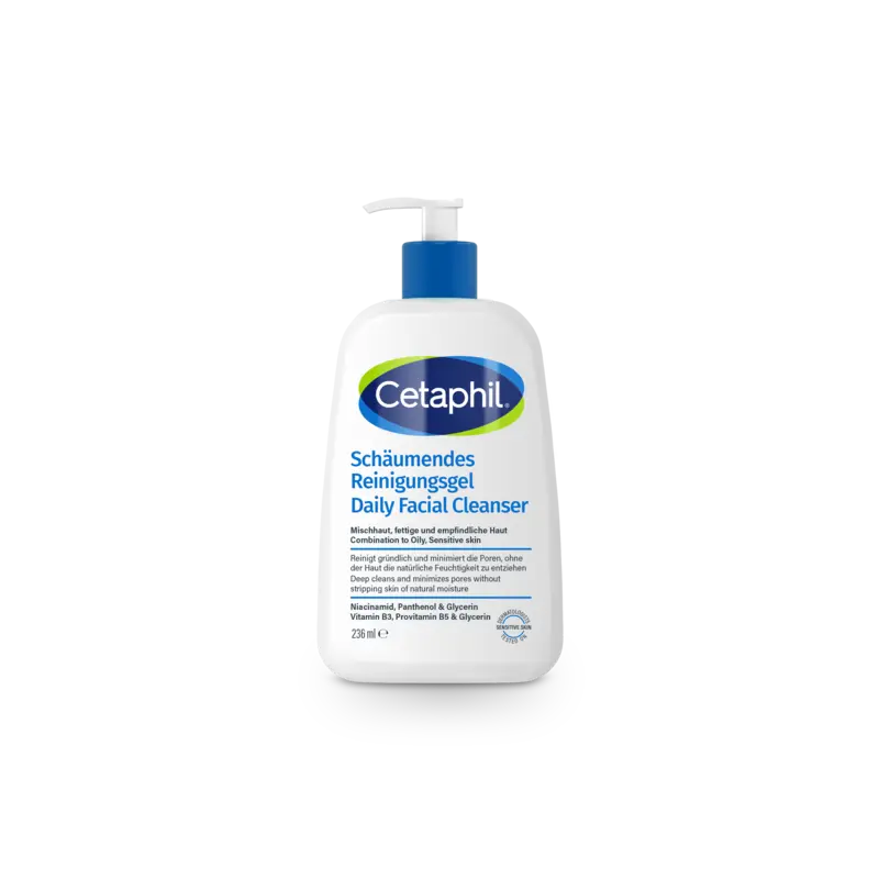 Daily facial cleanser