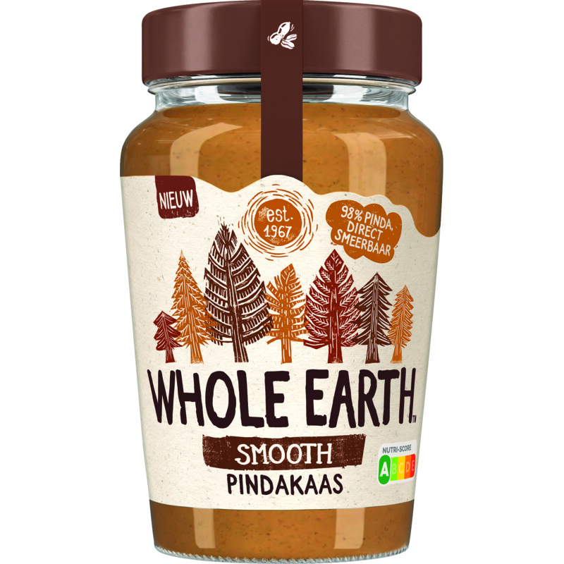 Whole earth Smooth pindakaas