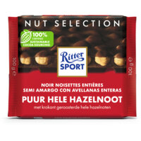 Een afbeelding van Ritter Sport Puur hele hazelnoot