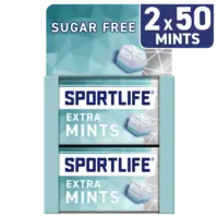 Sportlife Extramint sugar free mints 2-pack