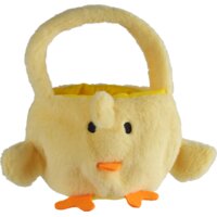 AH Pluche mandje kuiken