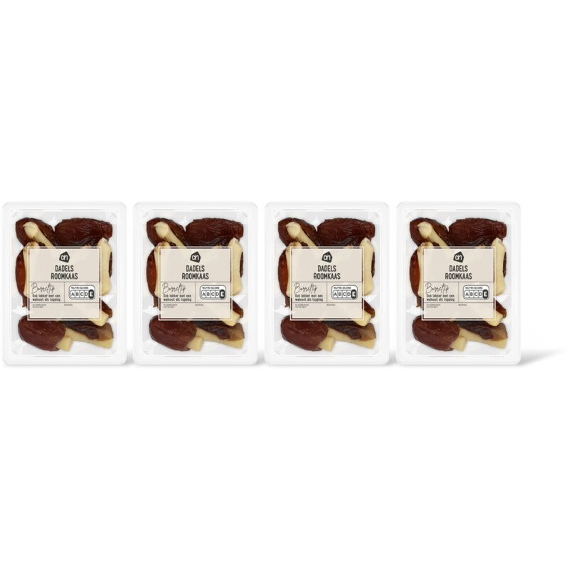 AH Dadels roomkaas 4-pack