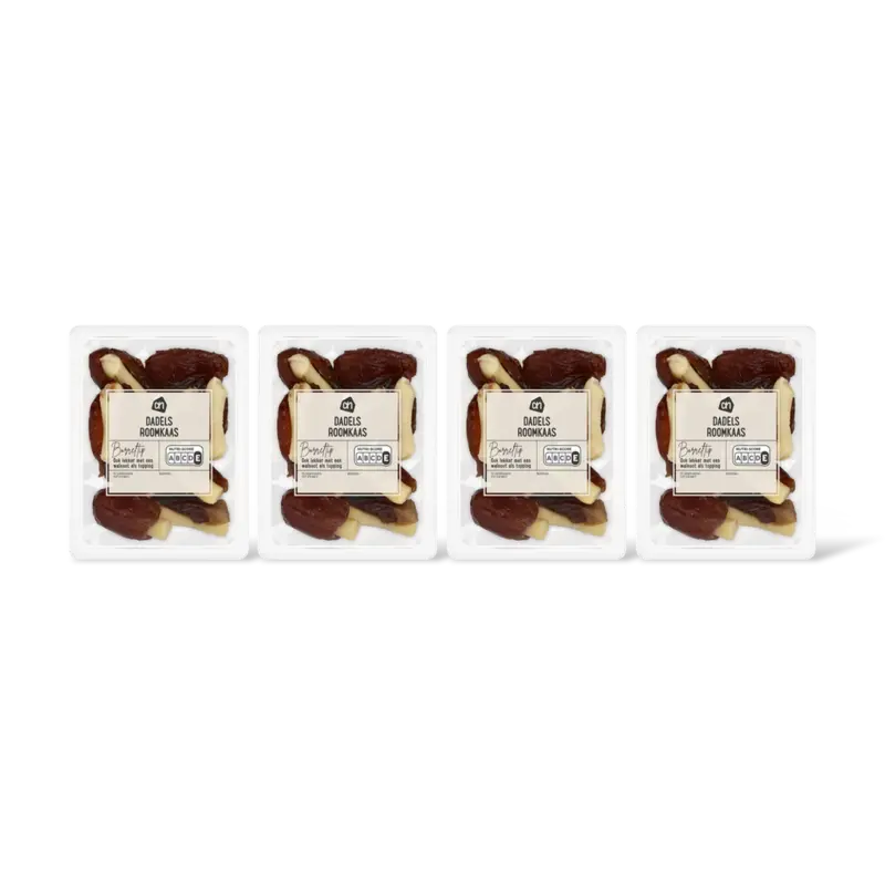 Dadels roomkaas 4-pack
