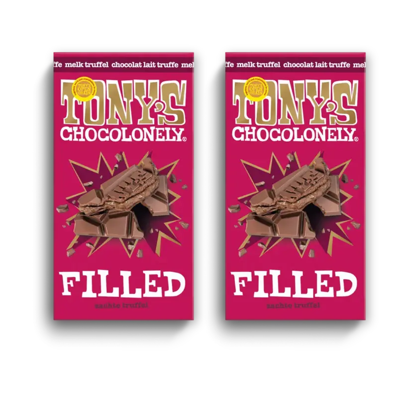 Filled melk truffel 2-pack